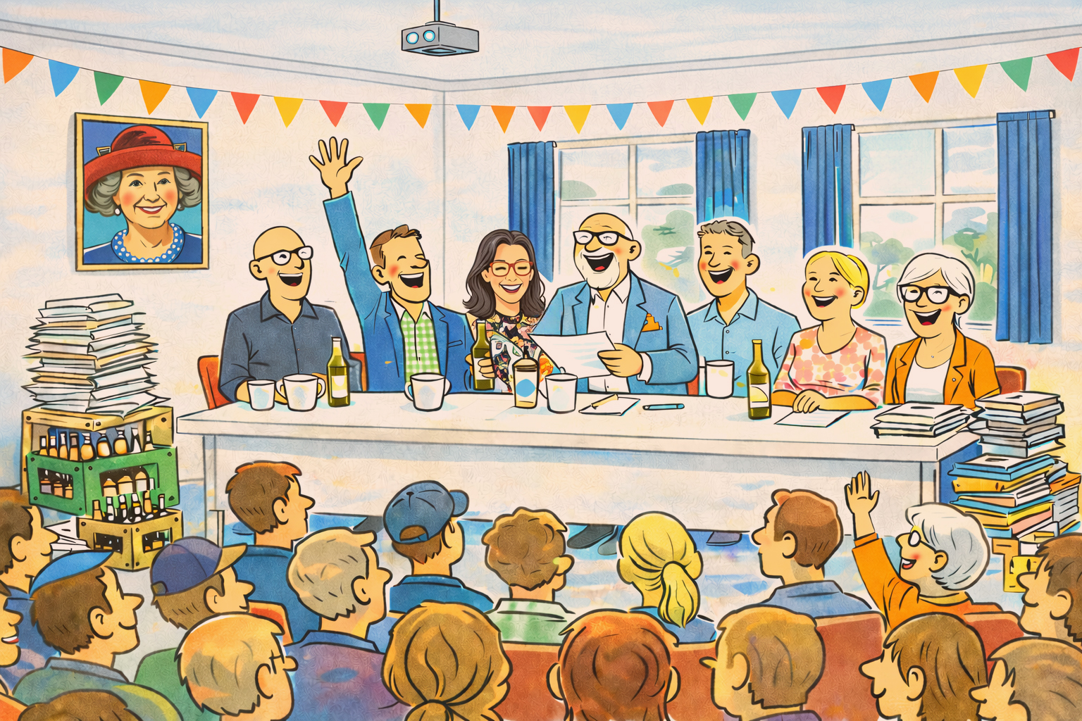 Algemene ledenvergadering & borrel