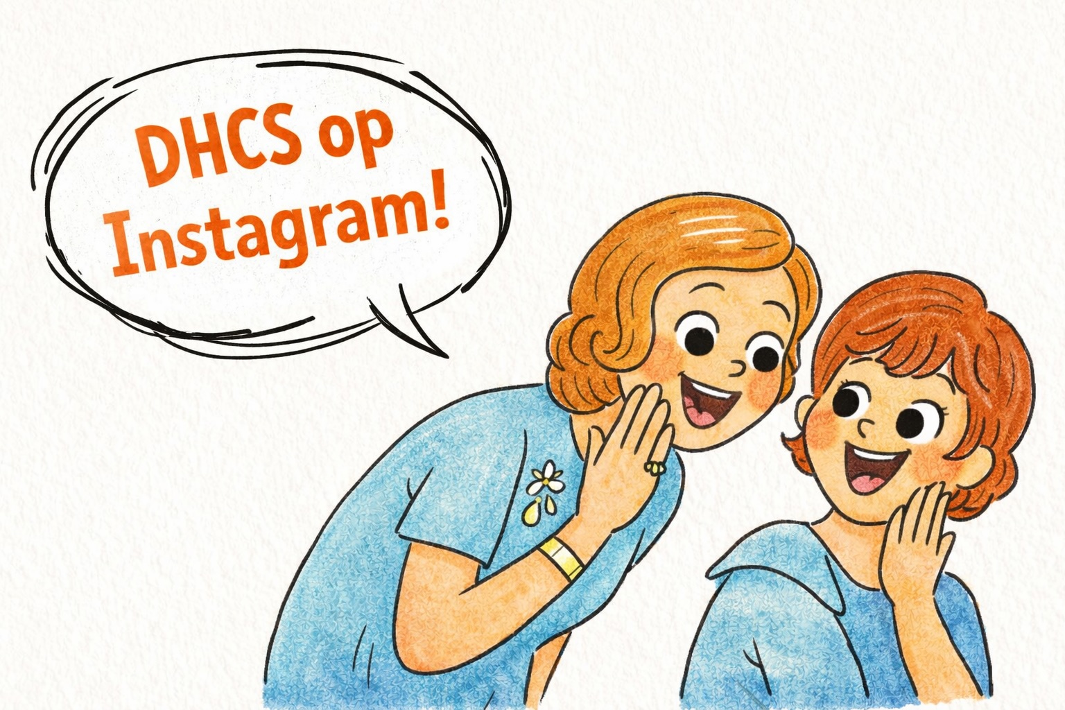 DHCS nu ook op Instagram