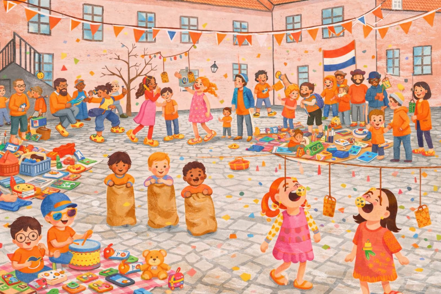 Vrijmarkt op Koningsdag + aanmelden