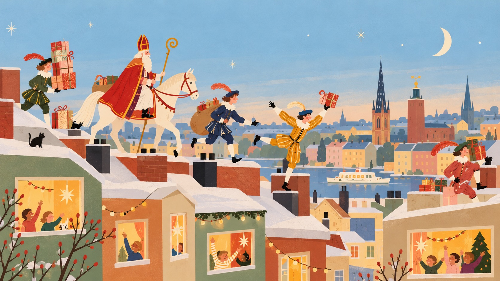 Sinterklaas komt naar Stockholm!